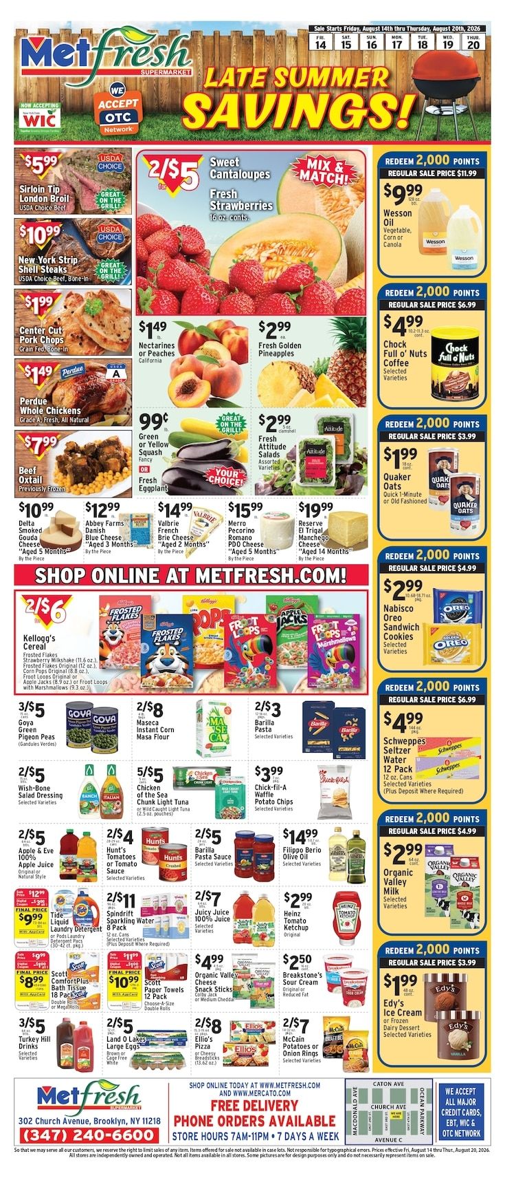Met Foodmarkets (Brooklyn, NY) Weekly Ad August 14 - 20, 2026