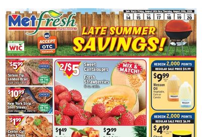 Met Foodmarkets (Brooklyn, NY) Weekly Ad August 14 - 20, 2026