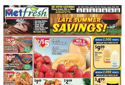 Met Foodmarkets (New York, NY) Weekly Ad August 14 - 20, 2026