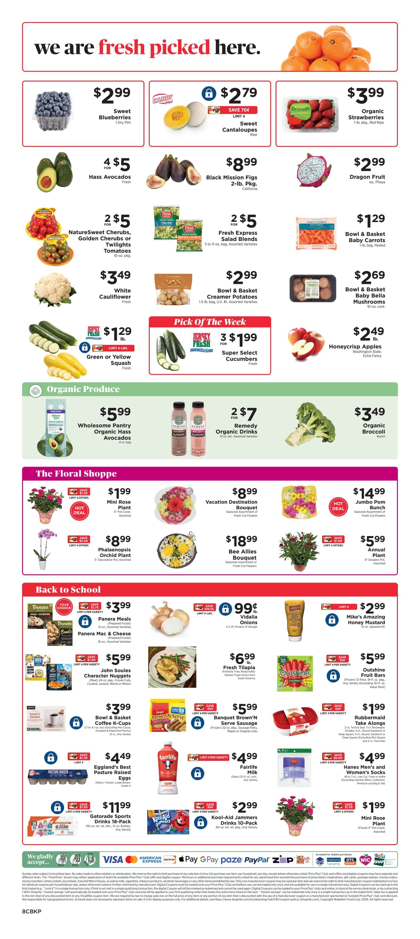 ShopRite (1200 Farmington Ave, Bristol, CT) Weekly Ad August 16 - 22, 2026