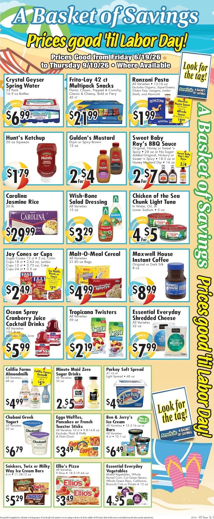 America's Food Basket (Connecticut, New York) Weekly Ad August 14 - 20, 2026