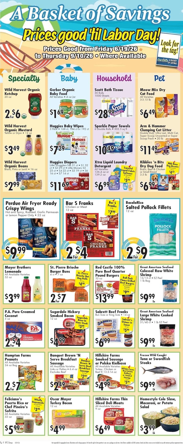 America's Food Basket (Connecticut, New York) Weekly Ad August 14 - 20, 2026