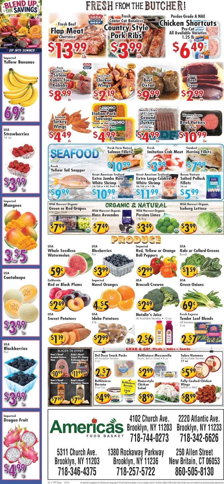America's Food Basket (Connecticut, New York) Weekly Ad August 14 - 20, 2026