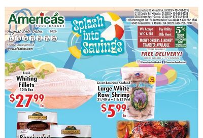 America's Food Basket (Georgia) Weekly Ad August 14 - 20, 2026