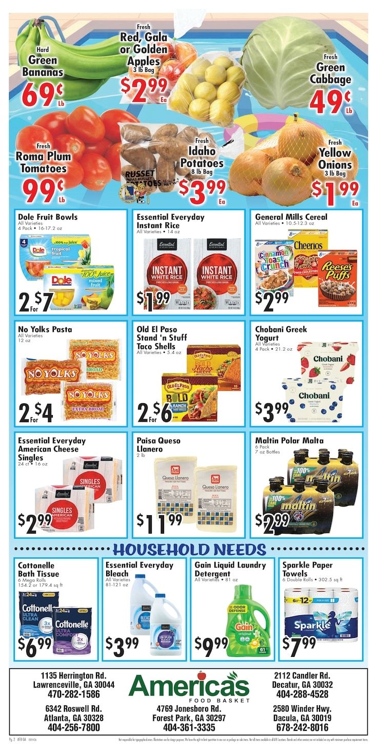 America's Food Basket (Georgia) Weekly Ad August 14 - 20, 2026