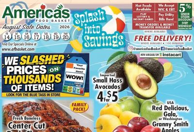 America's Food Basket (Massachusetts) Weekly Ad August 14 - 20, 2026