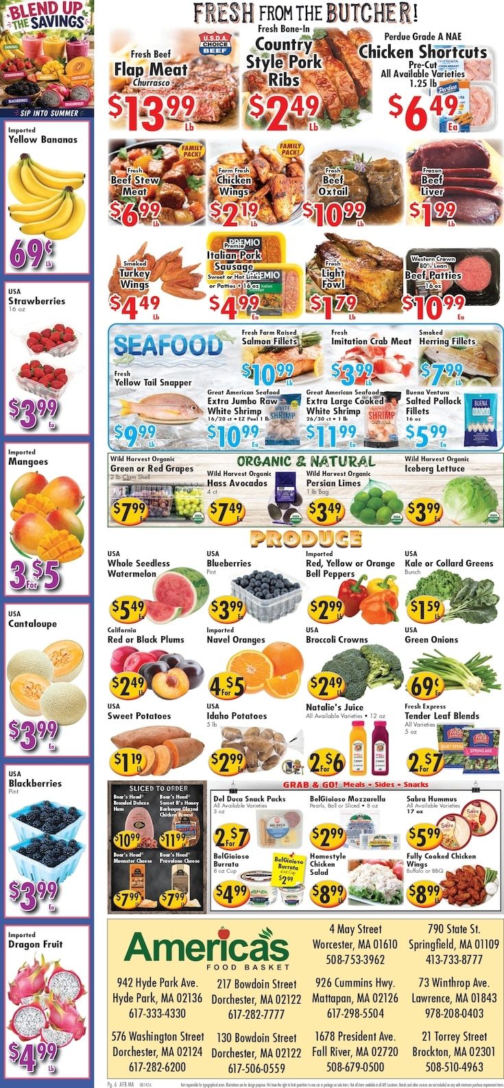 America's Food Basket (Massachusetts) Weekly Ad August 14 - 20, 2026