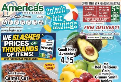 America's Food Basket (Randolph, MA) Weekly Ad August 14 - 20, 2026
