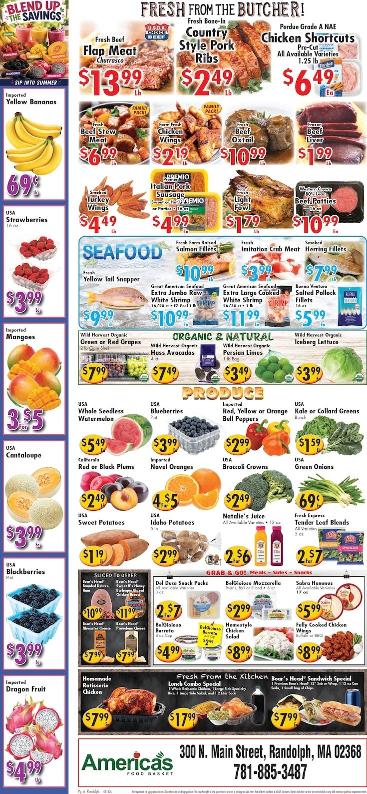 America's Food Basket (Randolph, MA) Weekly Ad August 14 - 20, 2026