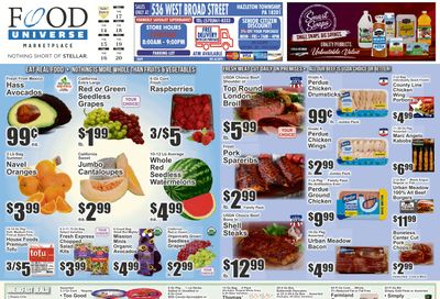 Food Universe (Hazleton, PA) Weekly Ad August 14 - 20, 2026