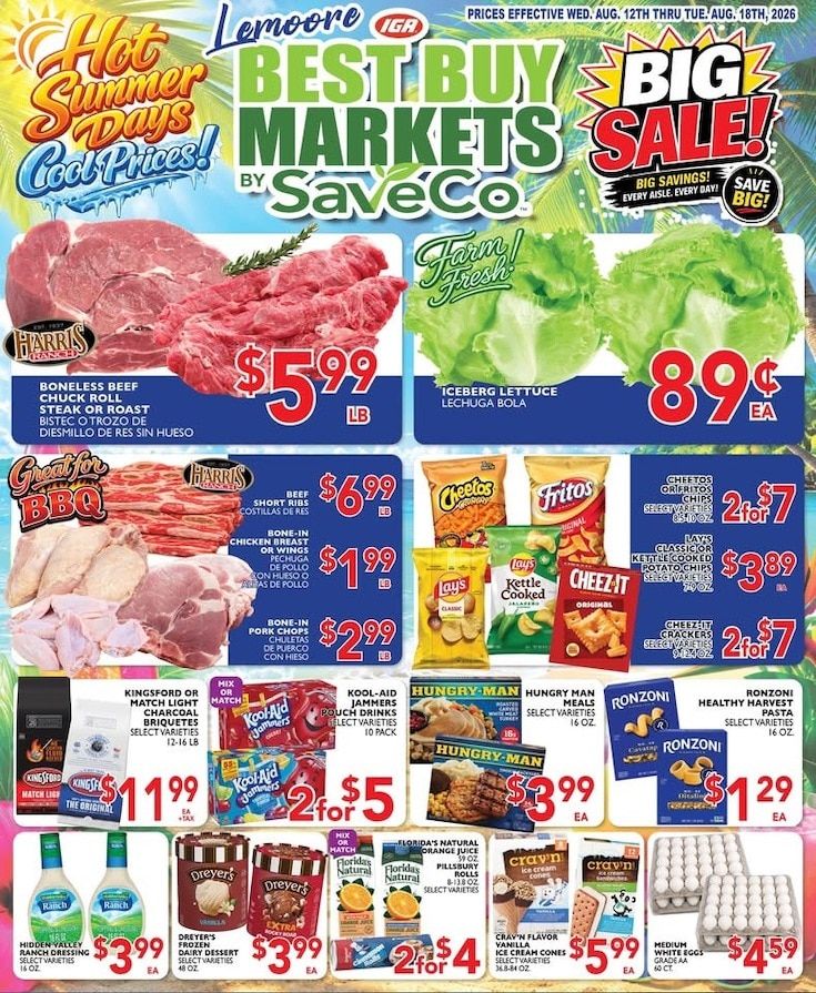Best Buy Markets Weekly Ad August 12 - 18, 2026