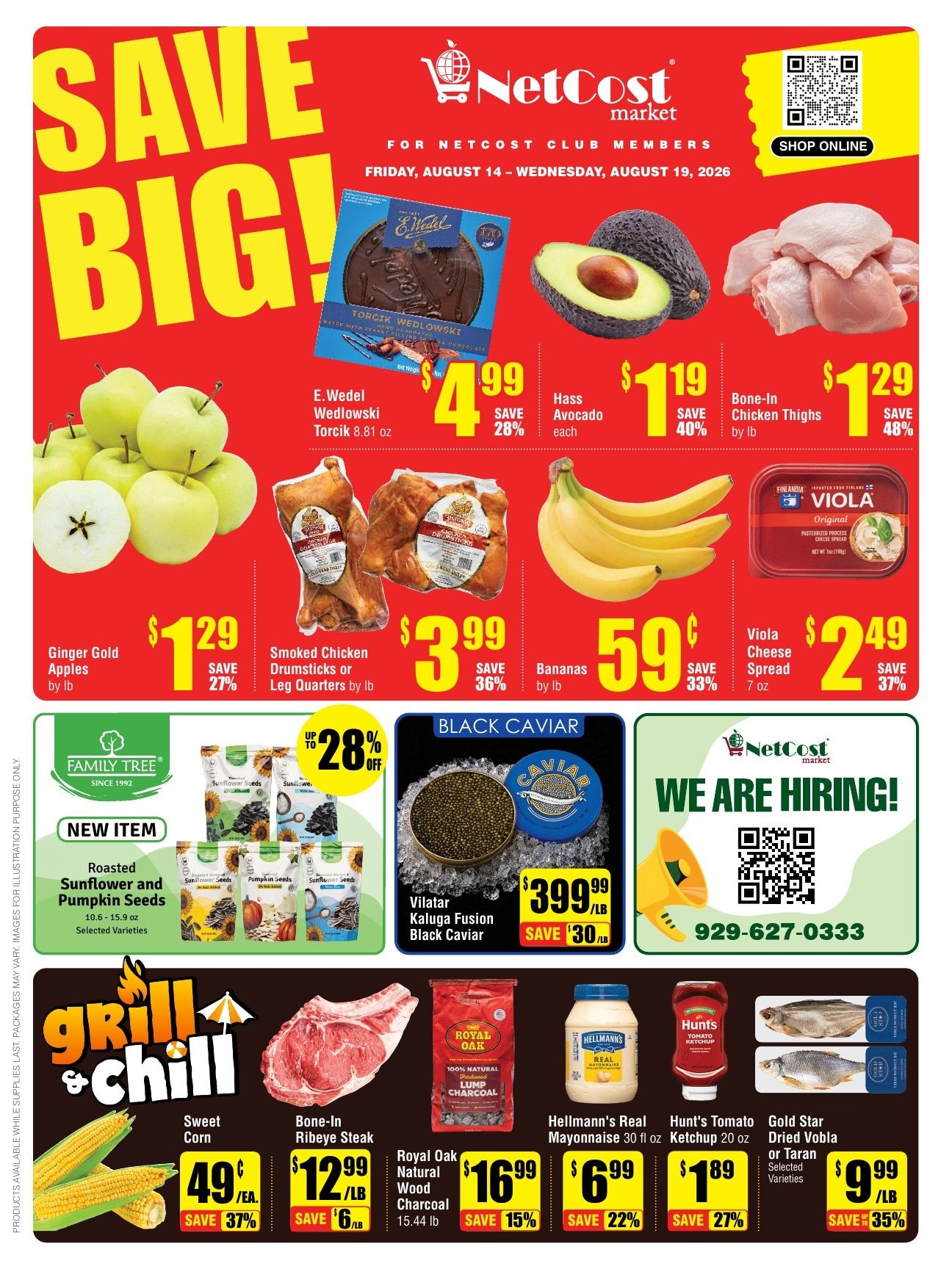 NetCost Market (New Jersey, Pennsylvania) Weekly Ad August 14 - 19, 2026