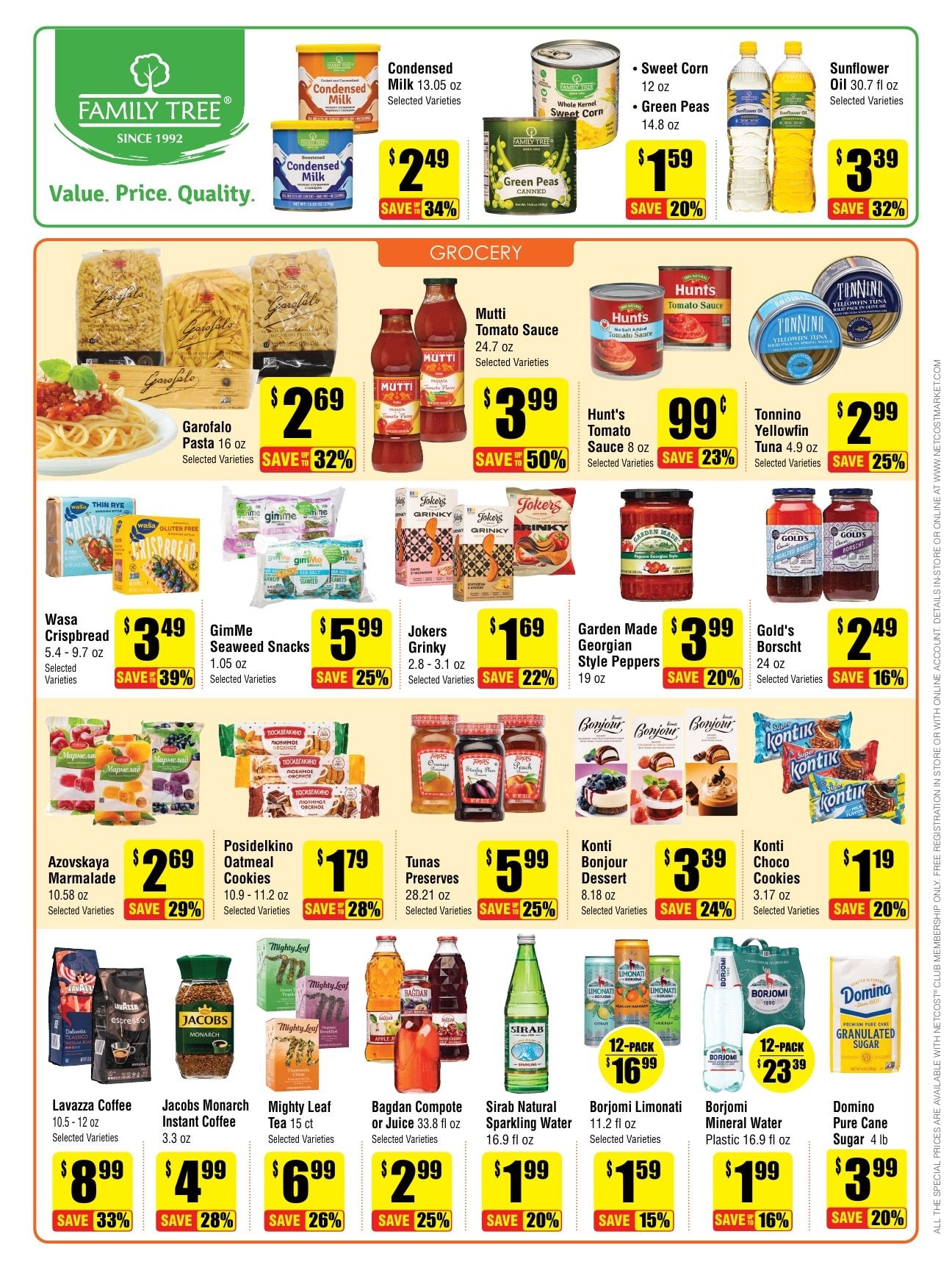 NetCost Market (New Jersey, Pennsylvania) Weekly Ad August 14 - 19, 2026