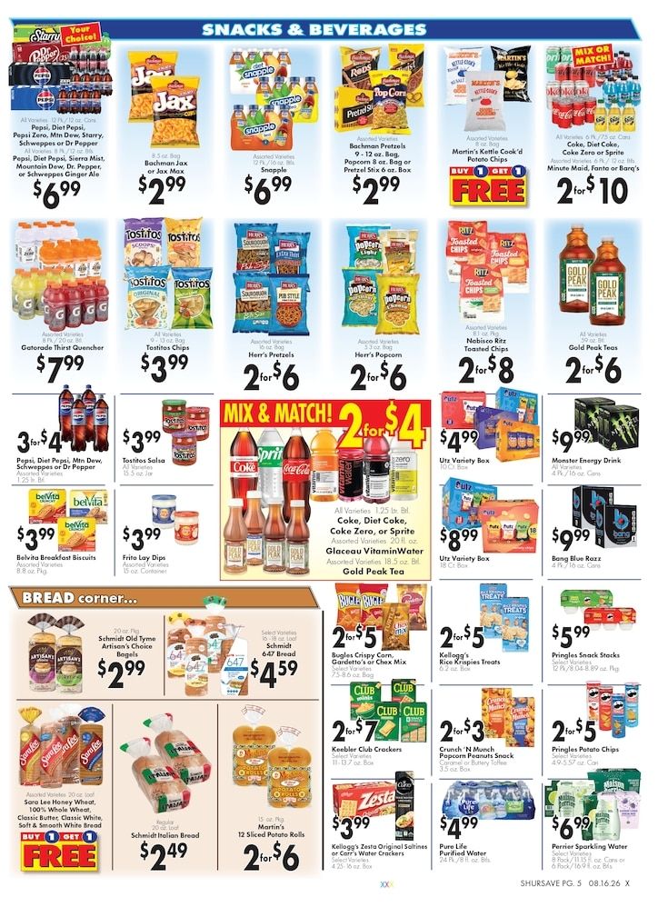 Rob's Market Weekly Ad August 16 - 22, 2026