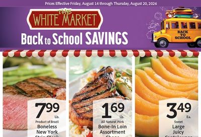 The White Market Weekly Ad August 14 - 20, 2026