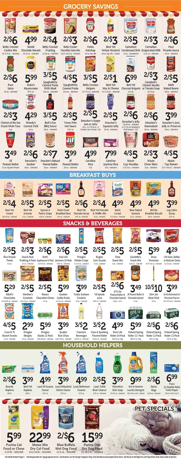 The White Market Weekly Ad August 14 - 20, 2026