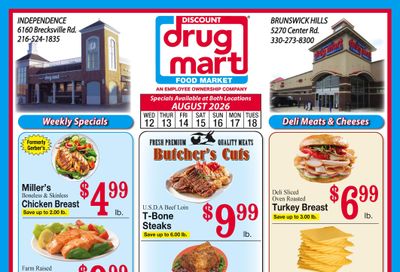 Discount Drug Mart (Ohio) Weekly Ad August 12 - 18, 2026