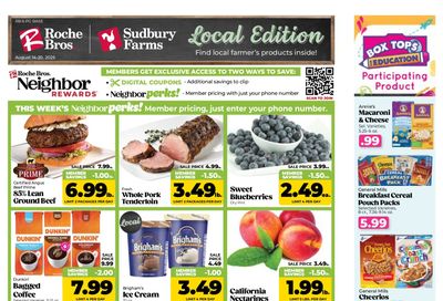 Roche Bros. Beer + Wine Weekly Ad August 7 - September 10, 2026