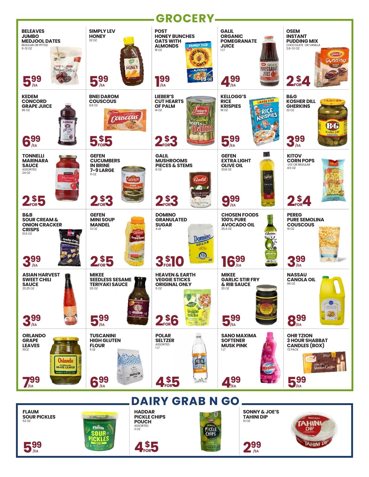 Aron's Kissena Farms Weekly Ad August 16 - 21, 2026
