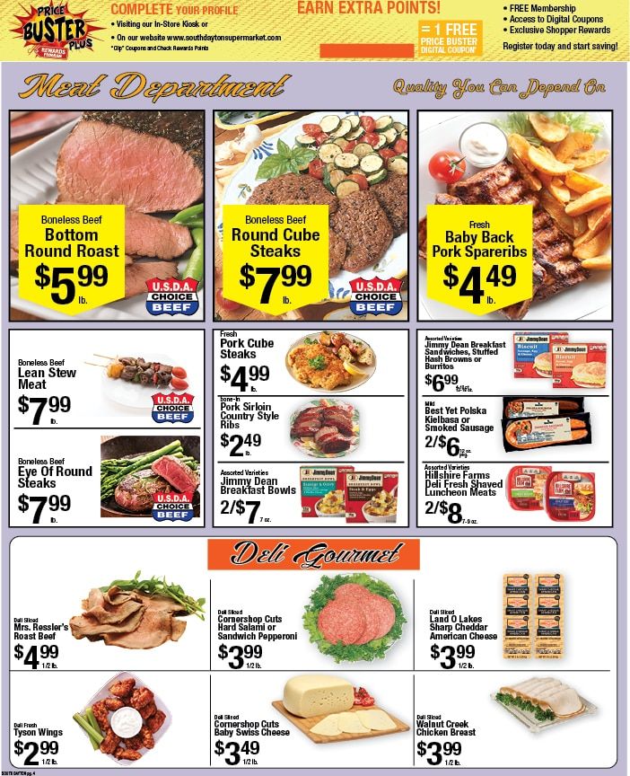 South Dayton Supermarket Weekly Ad August 17 - 23, 2026