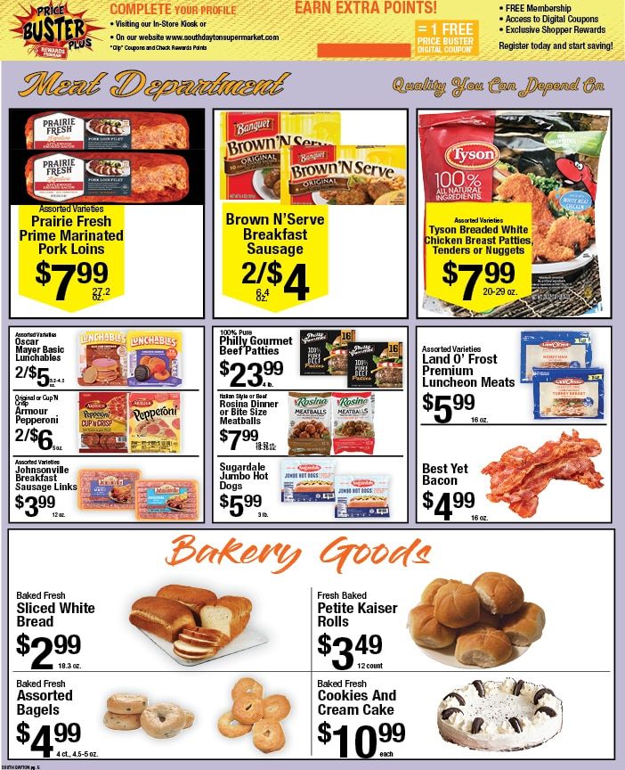 South Dayton Supermarket Weekly Ad August 17 - 23, 2026