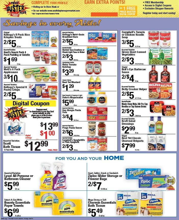South Dayton Supermarket Weekly Ad August 17 - 23, 2026