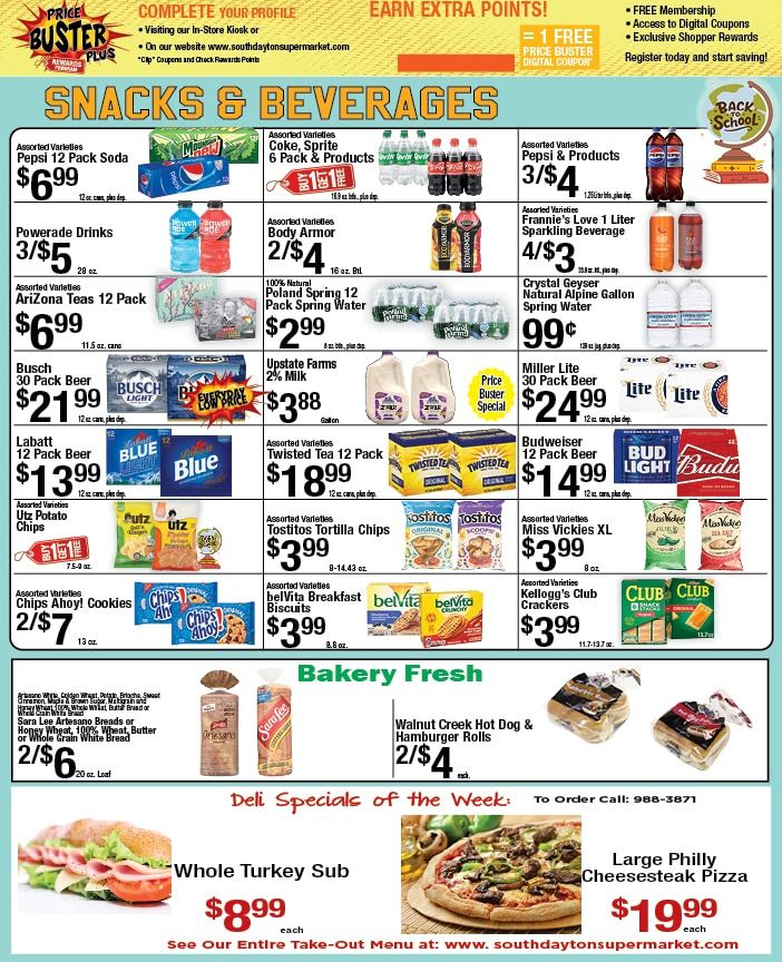 South Dayton Supermarket Weekly Ad August 17 - 23, 2026