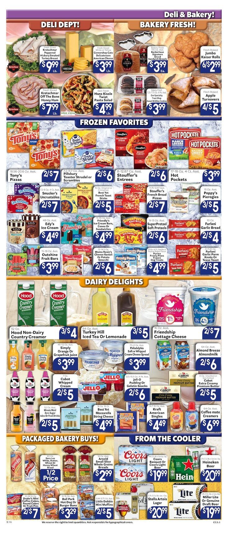Valley Market and Jim's Great American Weekly Ad August 16 - 22, 2026