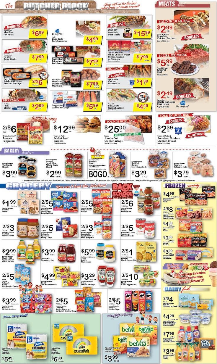 Ed and Jean's Market Weekly Ad August 16 - 22, 2026