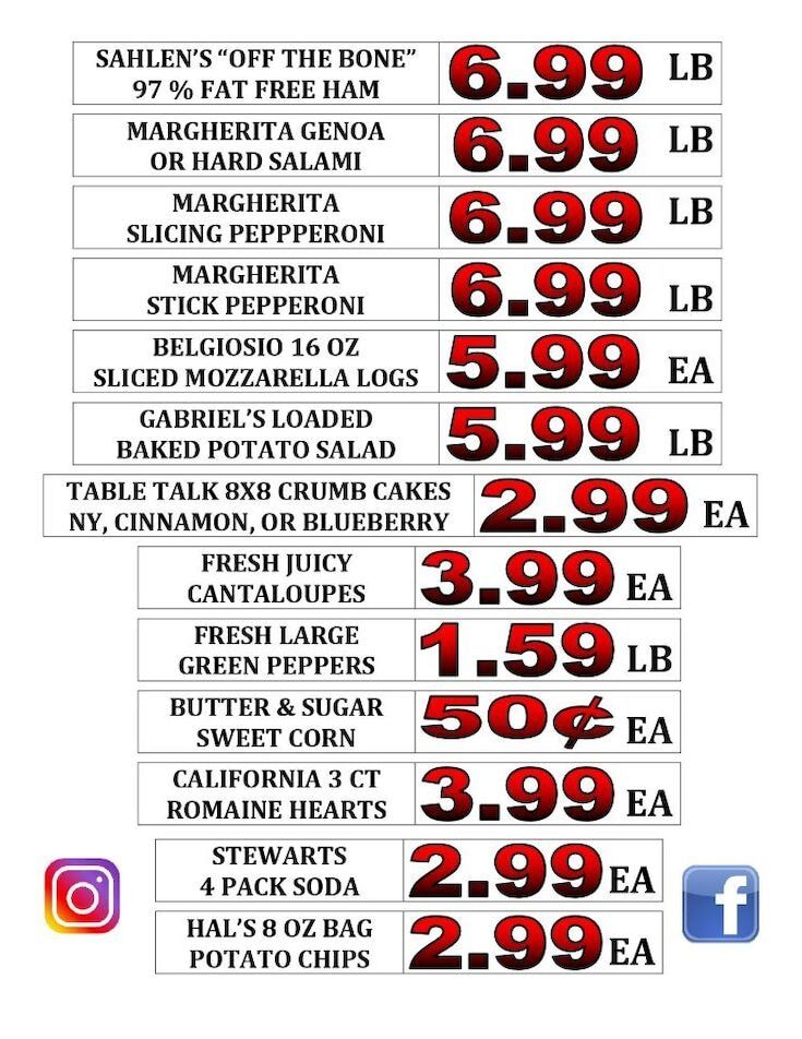 Gabriel's Supermarkets Weekly Ad August 16 - 22, 2026