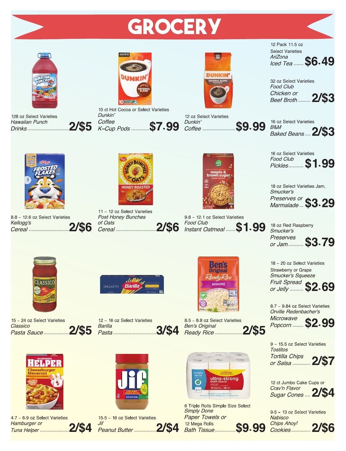 Wayland Food Mart Weekly Ad August 17 - 23, 2026