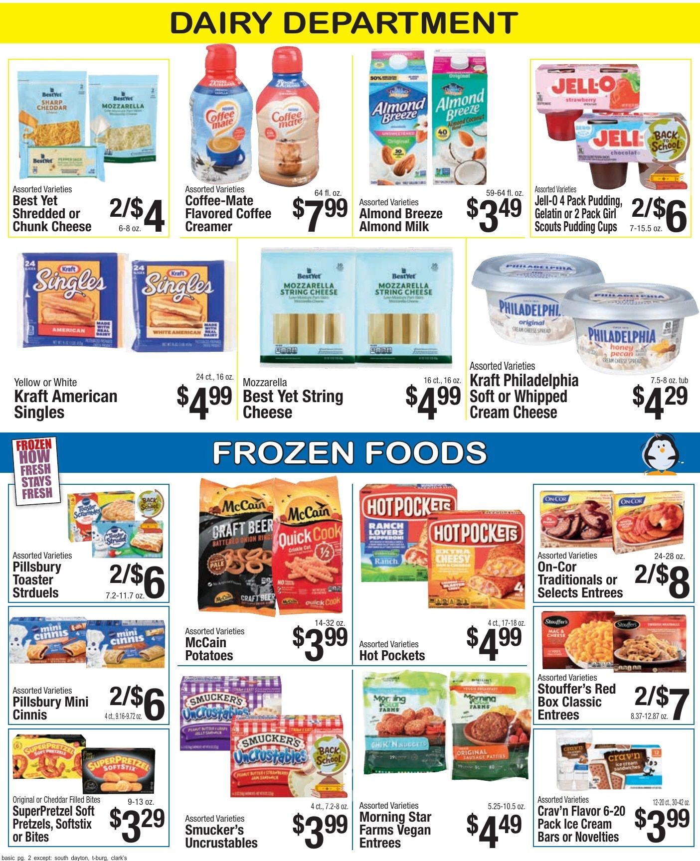 Pixley's Shurfine Food Mart Weekly Ad August 16 - 22, 2026