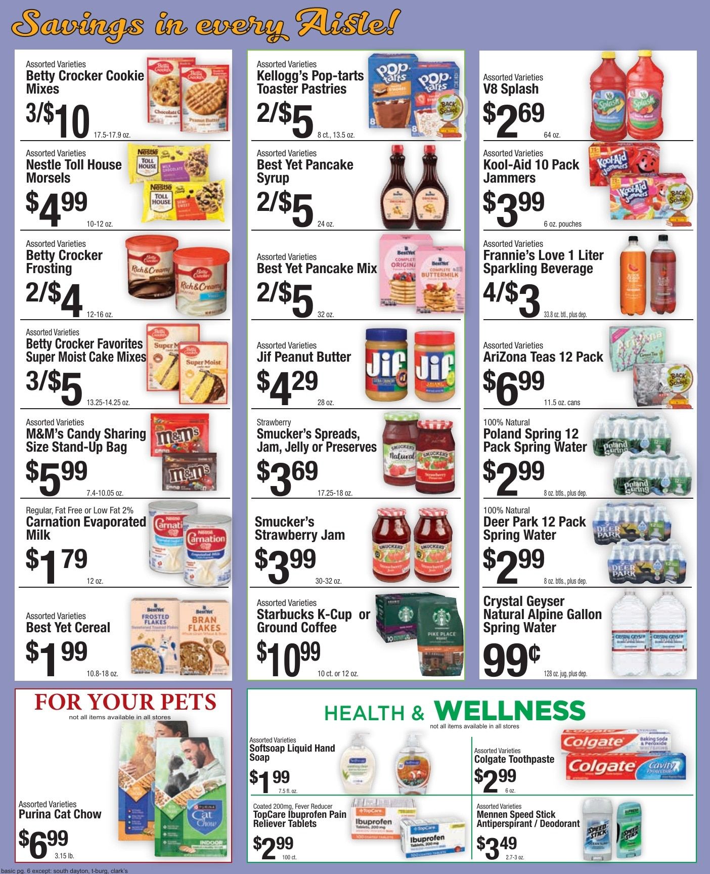 Pixley's Shurfine Food Mart Weekly Ad August 16 - 22, 2026