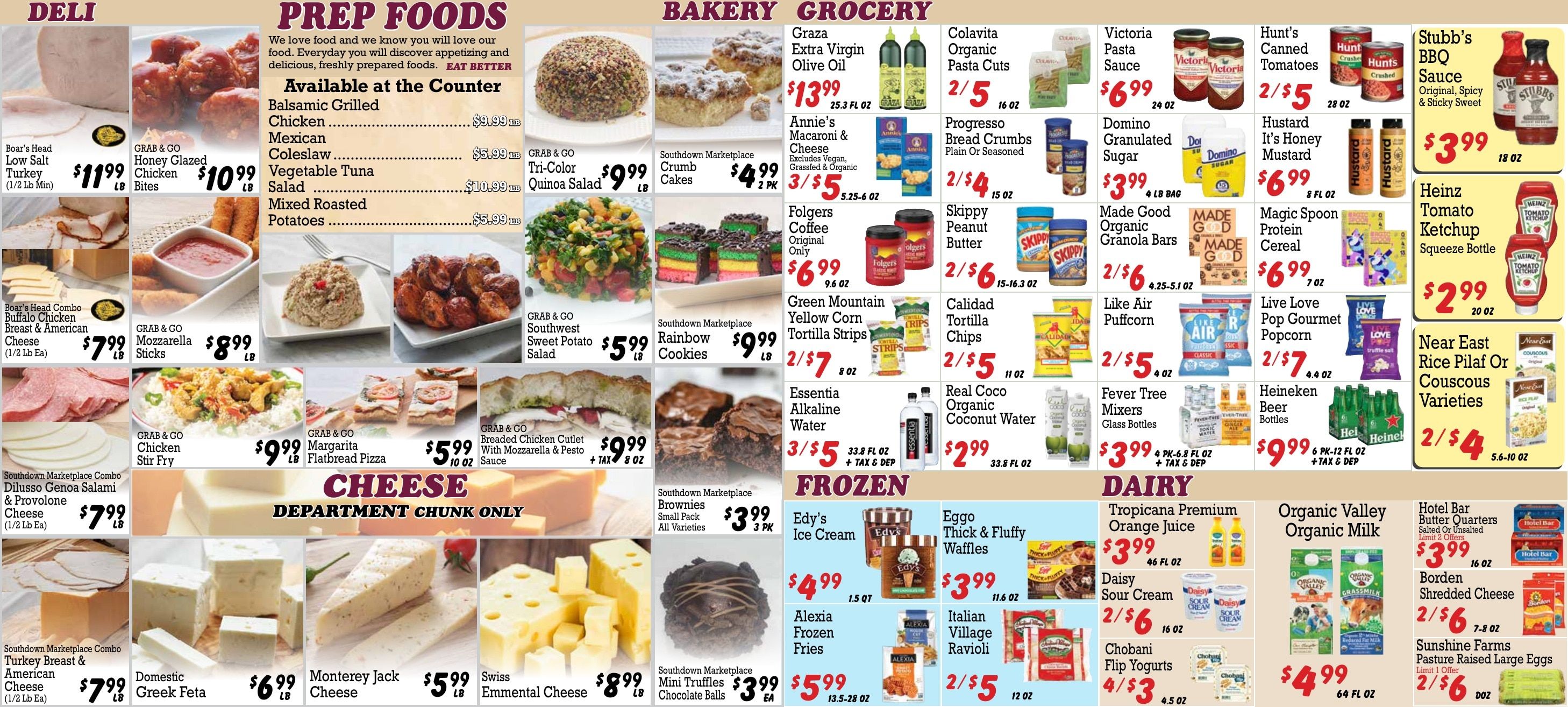 Southdown Marketplace (West Islip, NY) Weekly Ad August 14 - 20, 2026