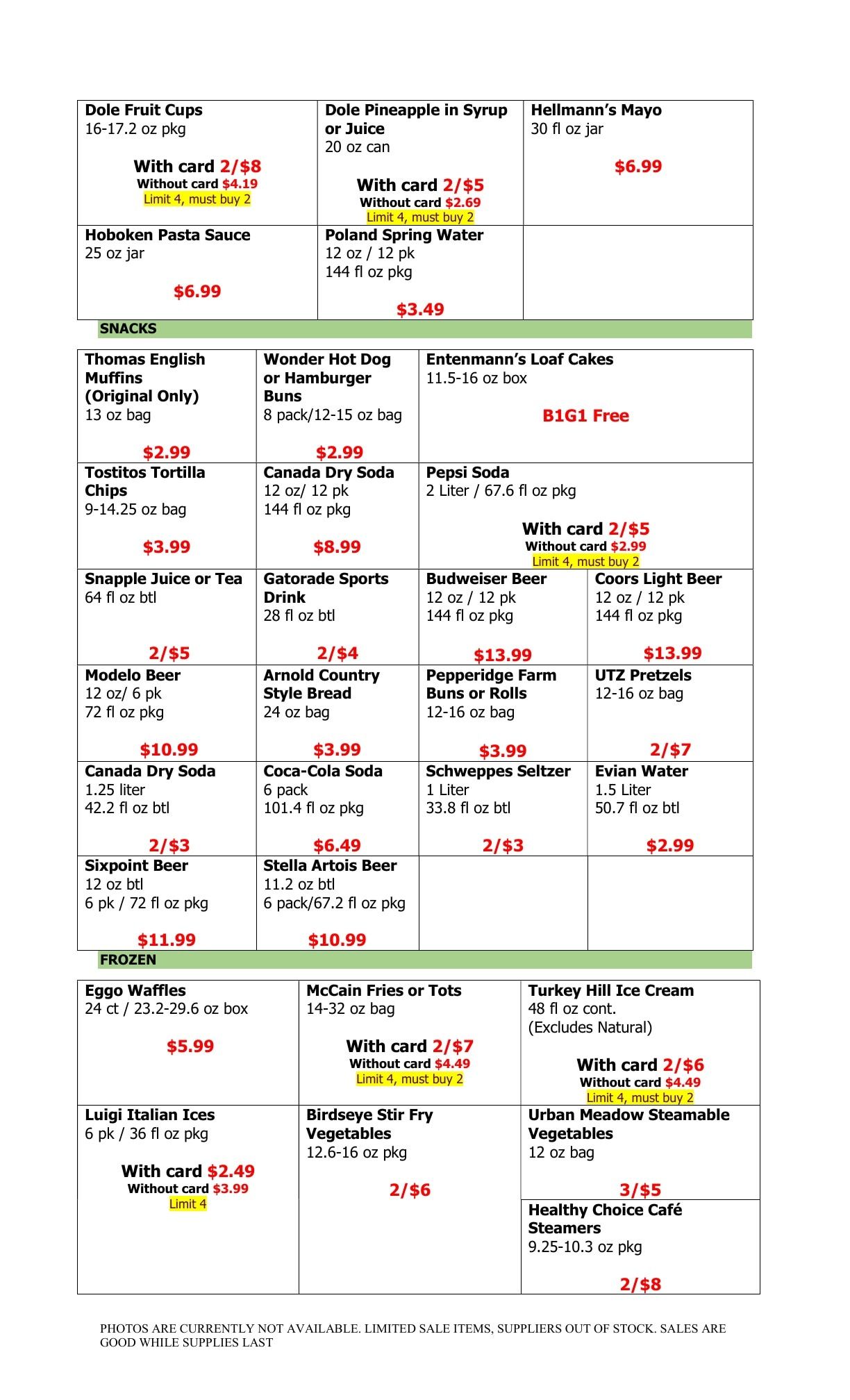 Country Markets of Westchester Weekly Ad August 14 - 20, 2026