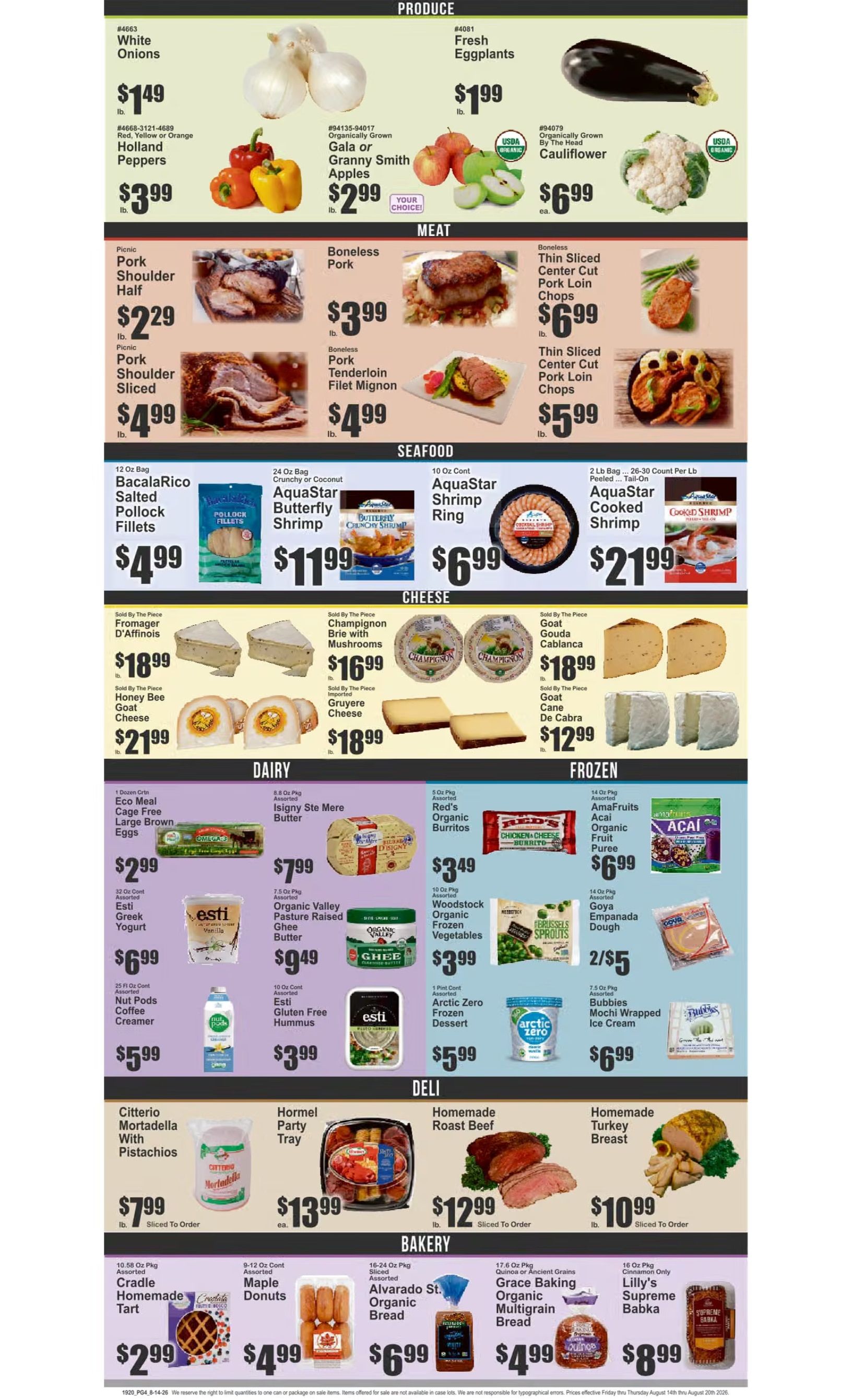 Brooklyn Fare Weekly Ad August 14 - 20, 2026