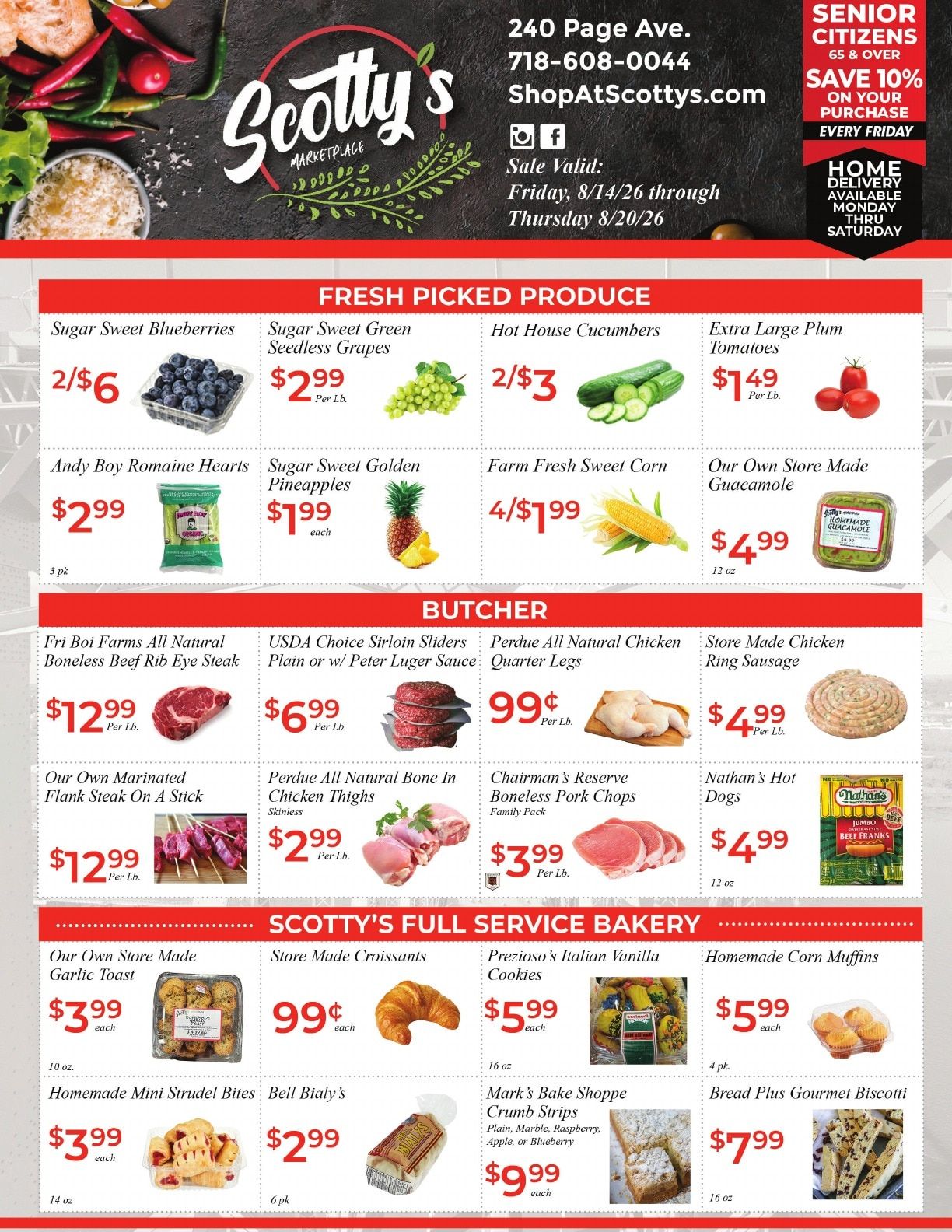 Scotty's Marketplace Weekly Ad August 15 - 21, 2026