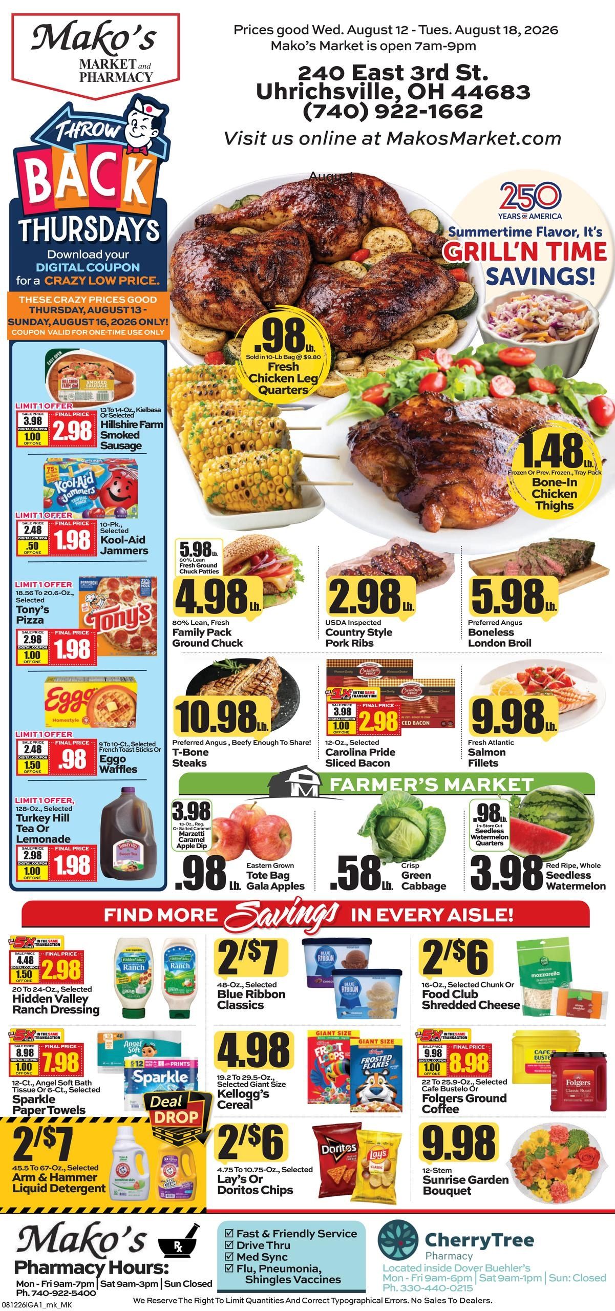 Mako's Market Weekly Ad August 12 - 18, 2026