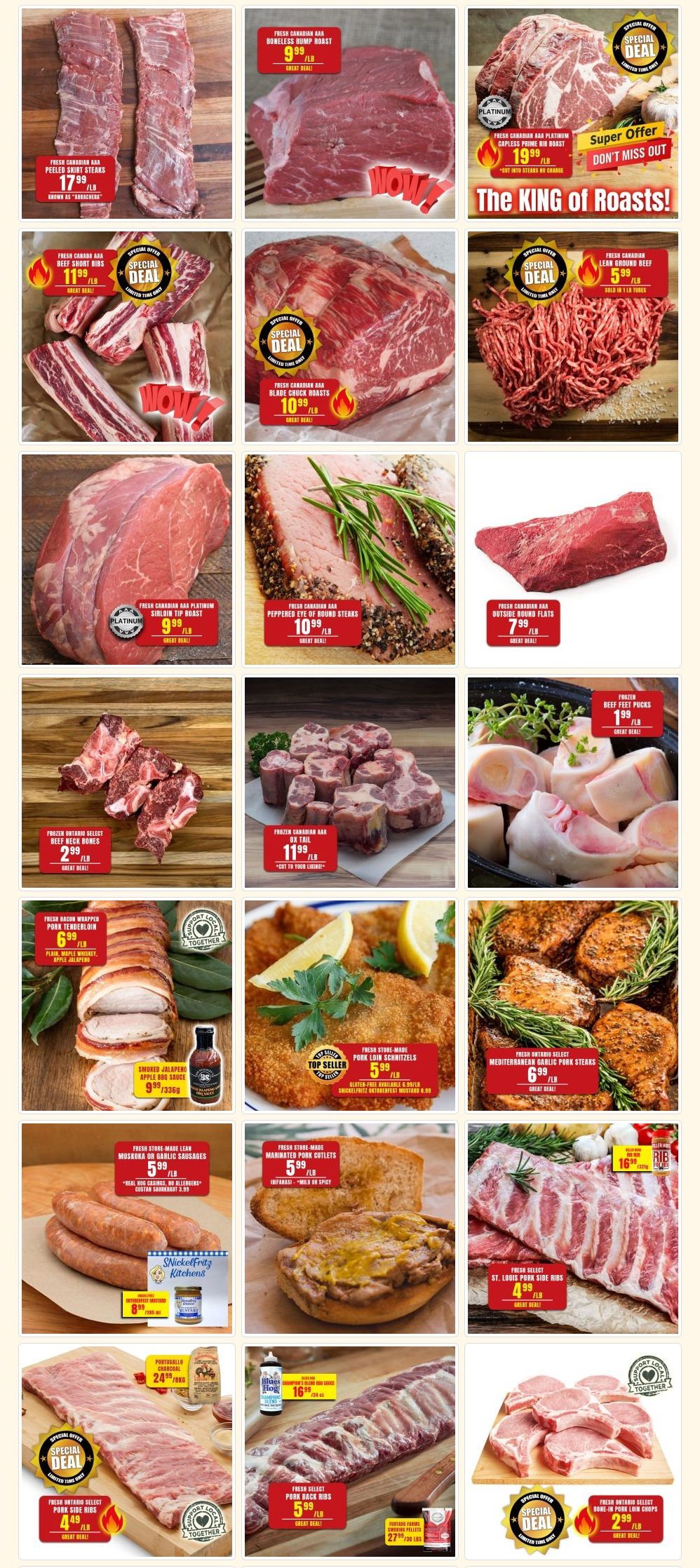 Robert's Quality Fresh Meats Flyer August 17 to 24