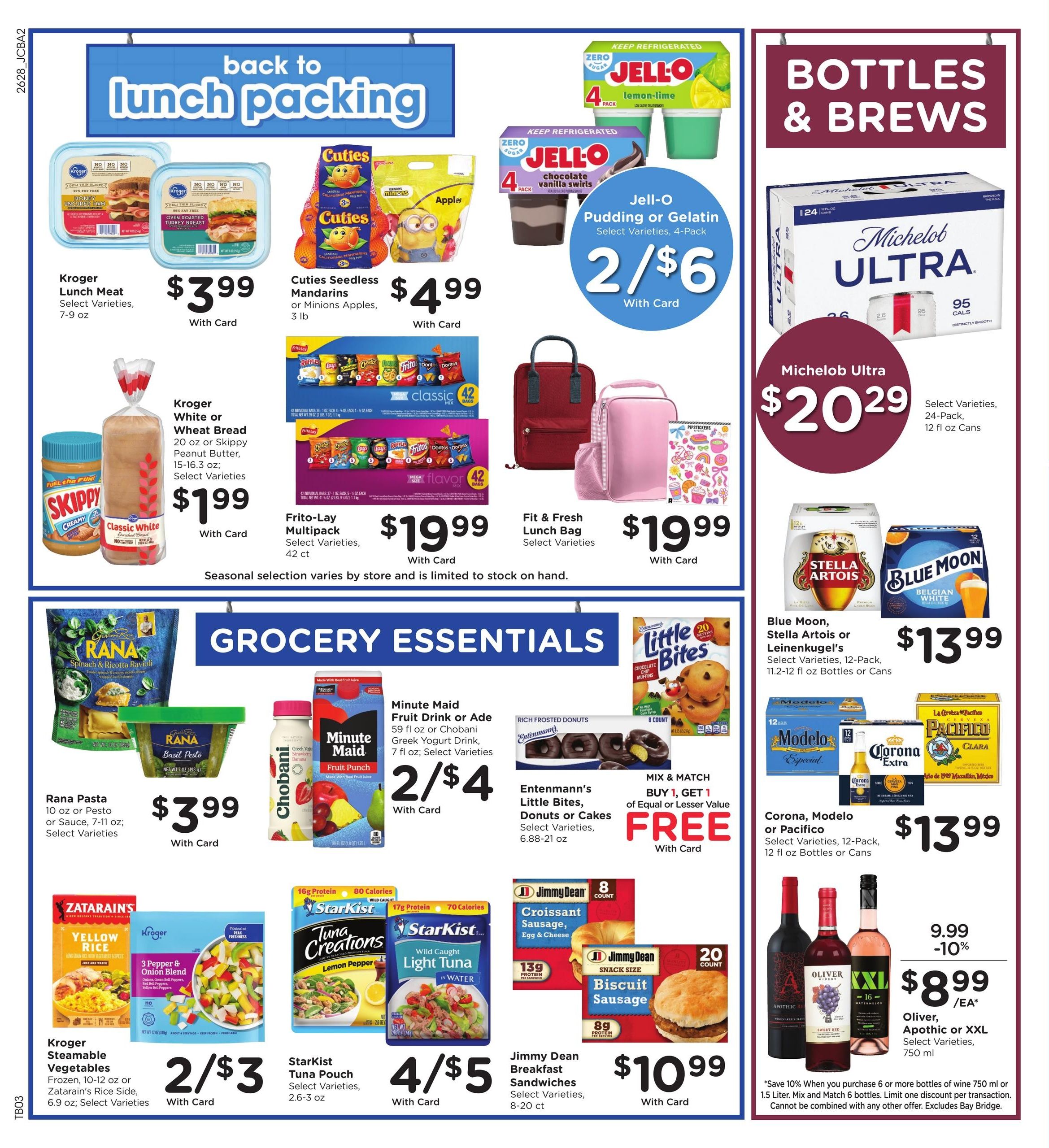 Kroger (Moores Hill Area, IN) Weekly Ad August 12 - 18, 2026