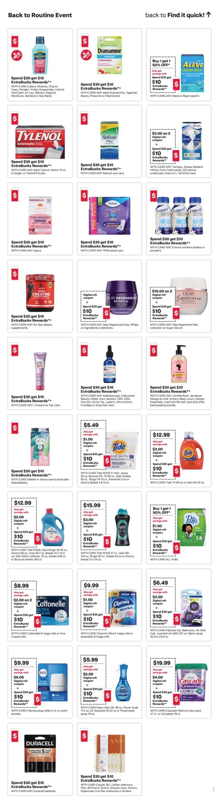 CVS Pharmacy (IN) Weekly Ad August 16 - 22, 2026