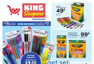 King Soopers Home & Apparel Weekly Ad August 19 - September 1, 2026