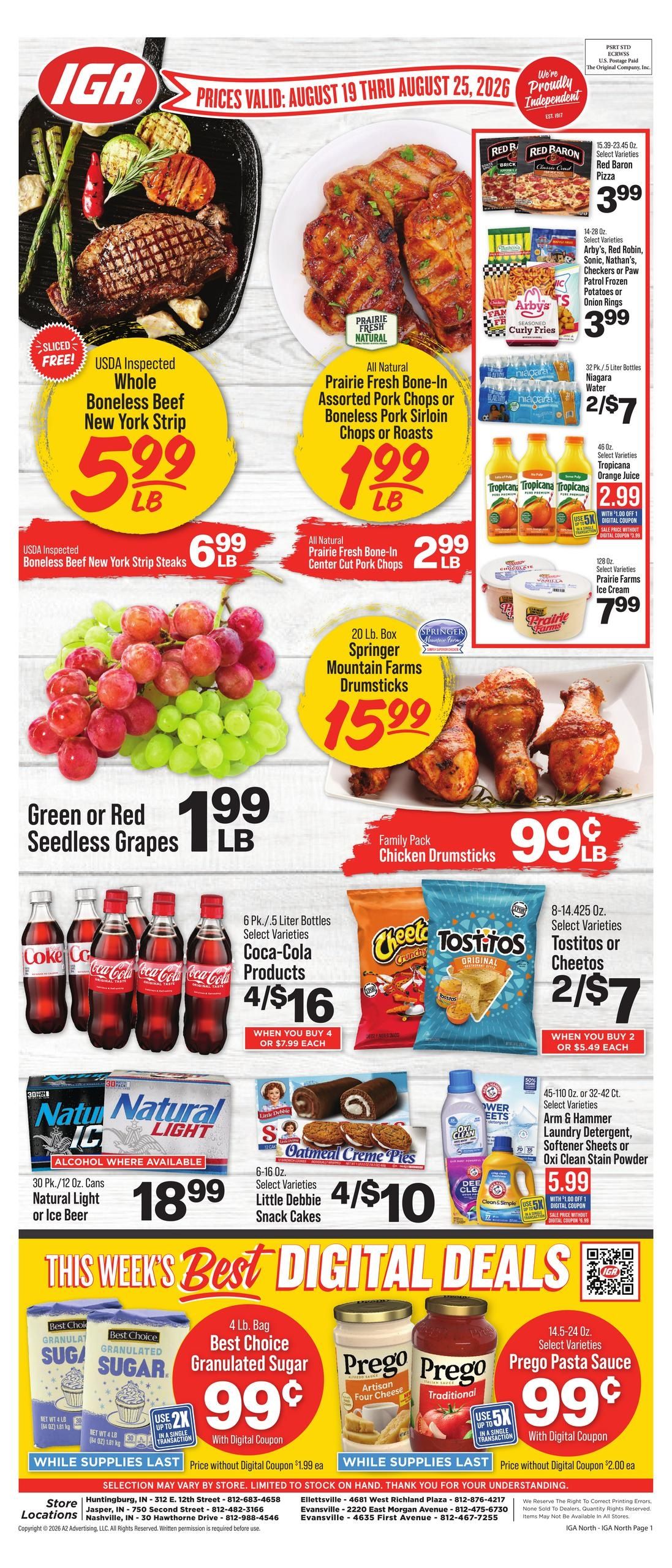 IGA Weekly Ad August 19 - 25, 2026