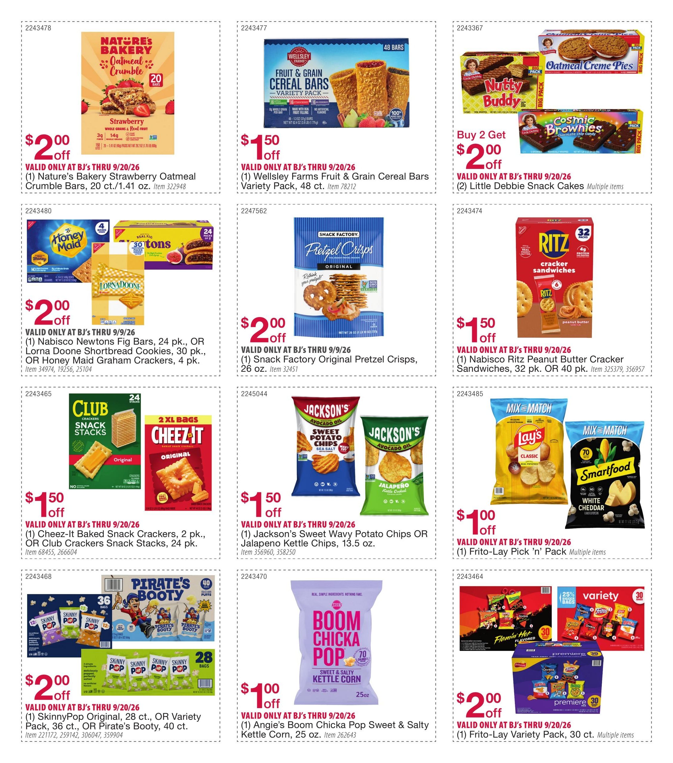 BJ's Wholesale Club Smart Saver Weekly Ad August 18 - September 20, 2026