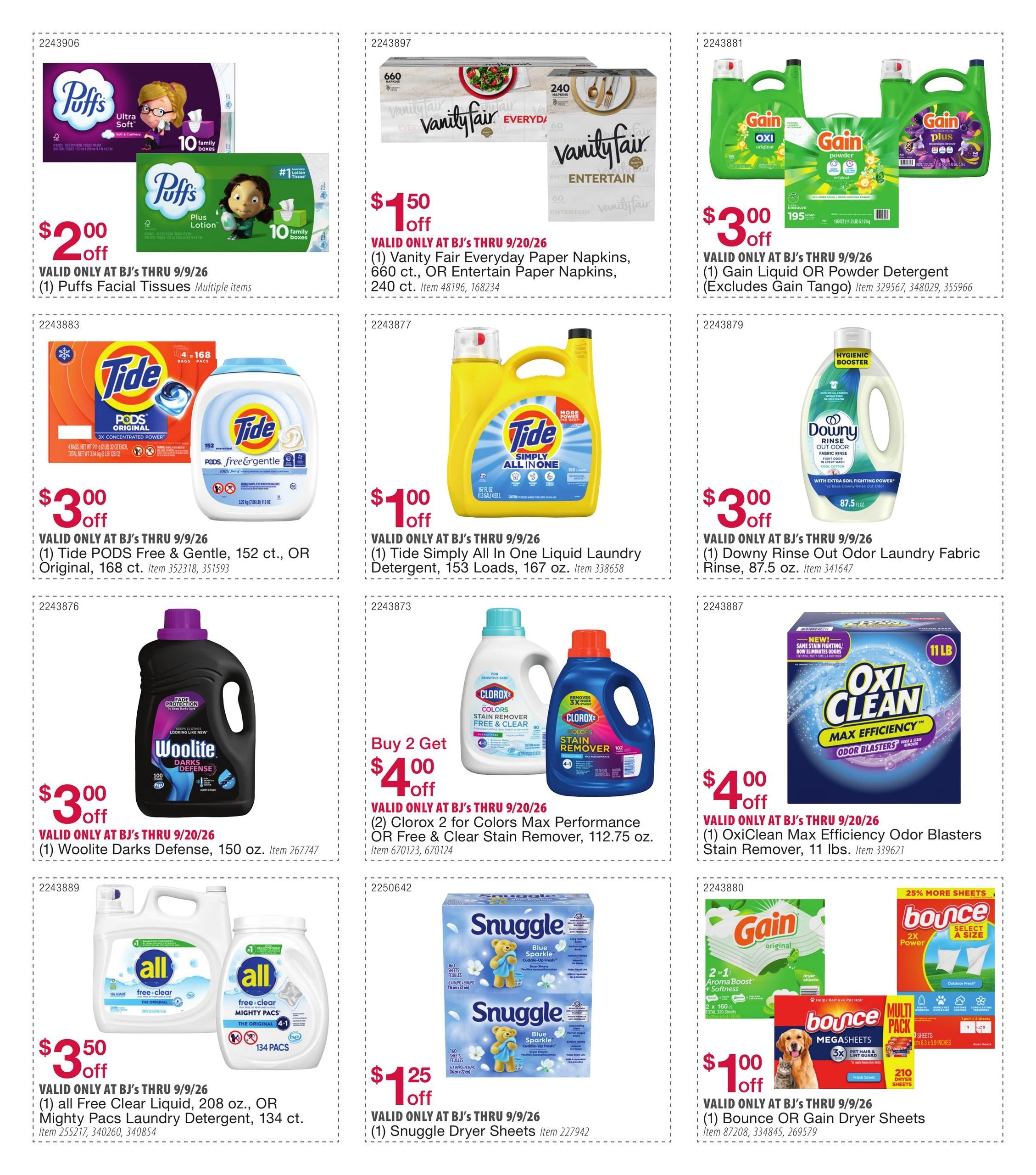 BJ's Wholesale Club Smart Saver Weekly Ad August 18 - September 20, 2026