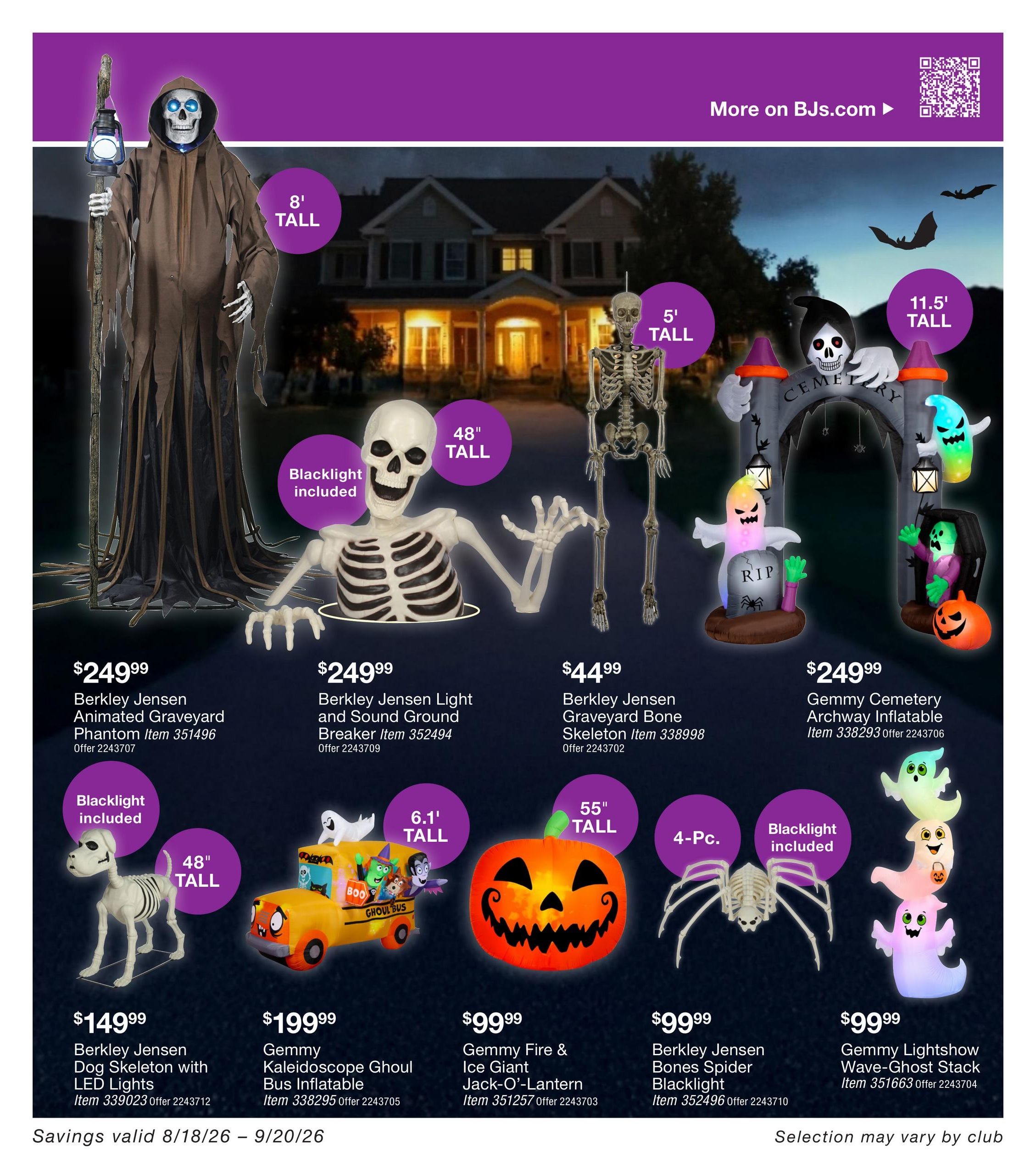 BJ's Wholesale Club Smart Saver Weekly Ad August 18 - September 20, 2026