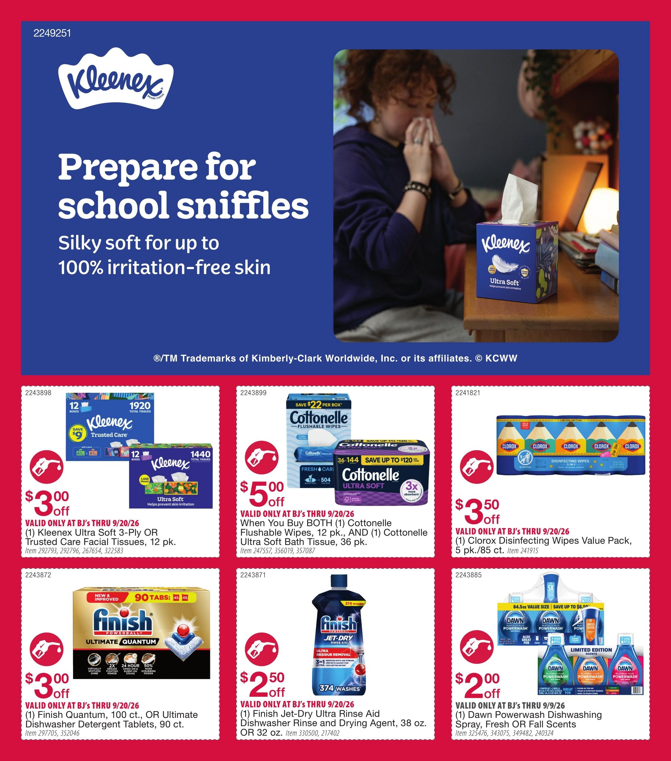 BJ's Wholesale Club Smart Saver Weekly Ad August 18 - September 20, 2026