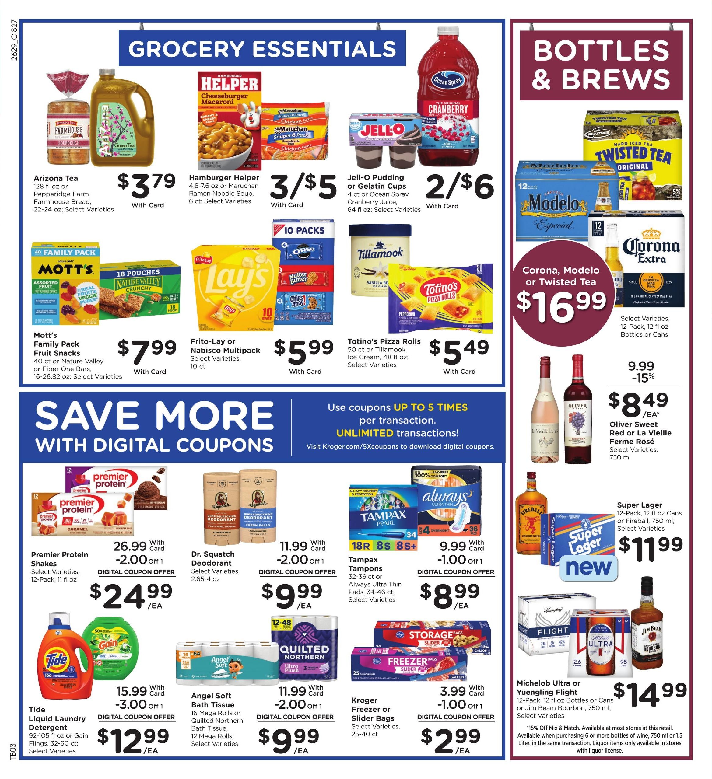 Kroger (Laurel Area, IN) Weekly Ad August 19 - 25, 2026