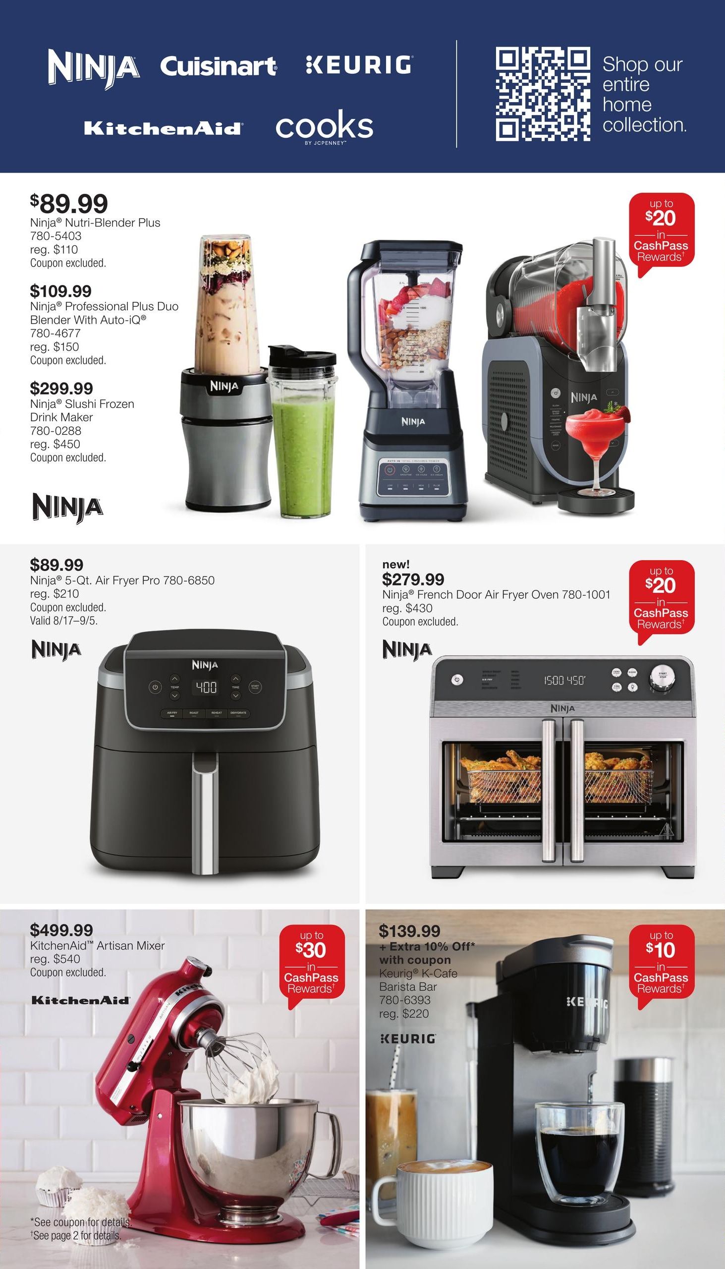 JCPenney Labor Day Home Sale Weekly Ad August 18 - September 14, 2026