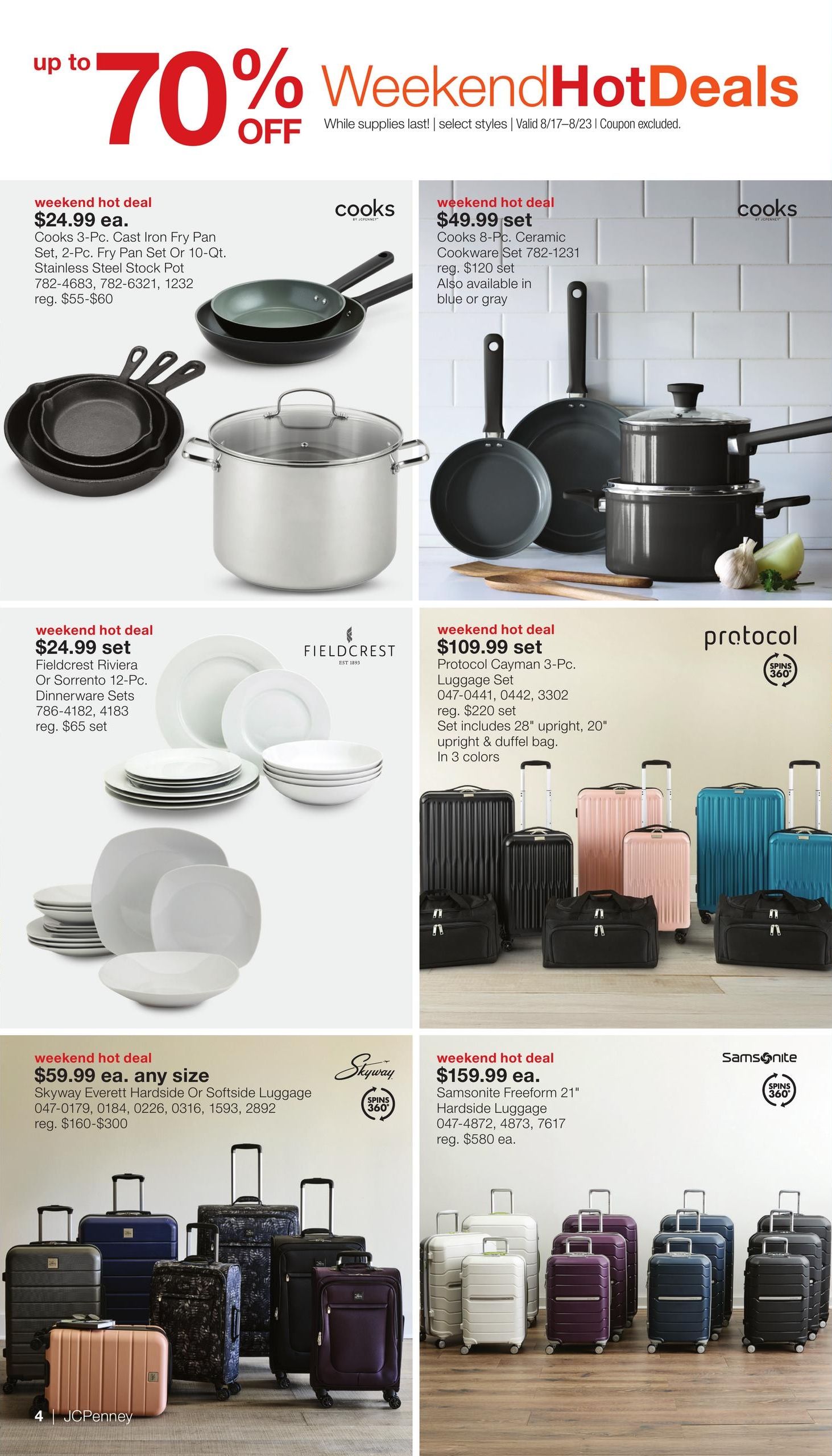 JCPenney Labor Day Home Sale Weekly Ad August 18 - September 14, 2026